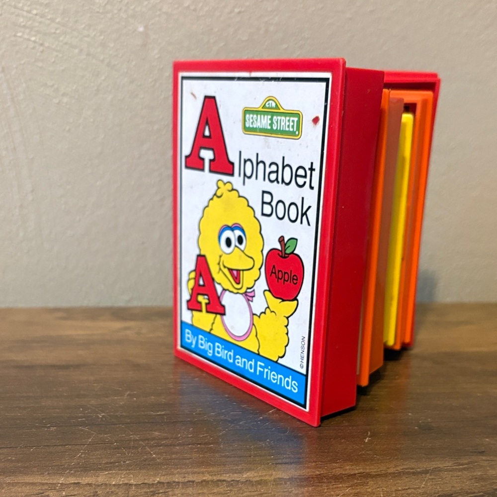 Vintage Sesame Street Alphabet Book